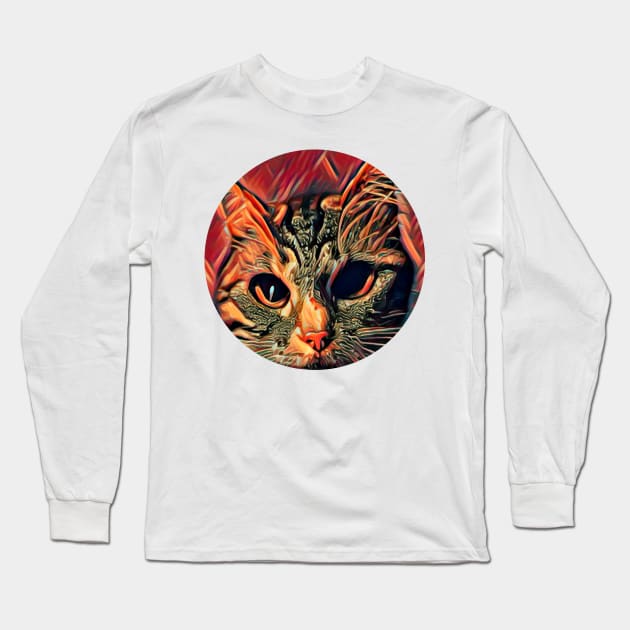 Four-Legged mycat, revolution for cats Long Sleeve T-Shirt by GoranDesign